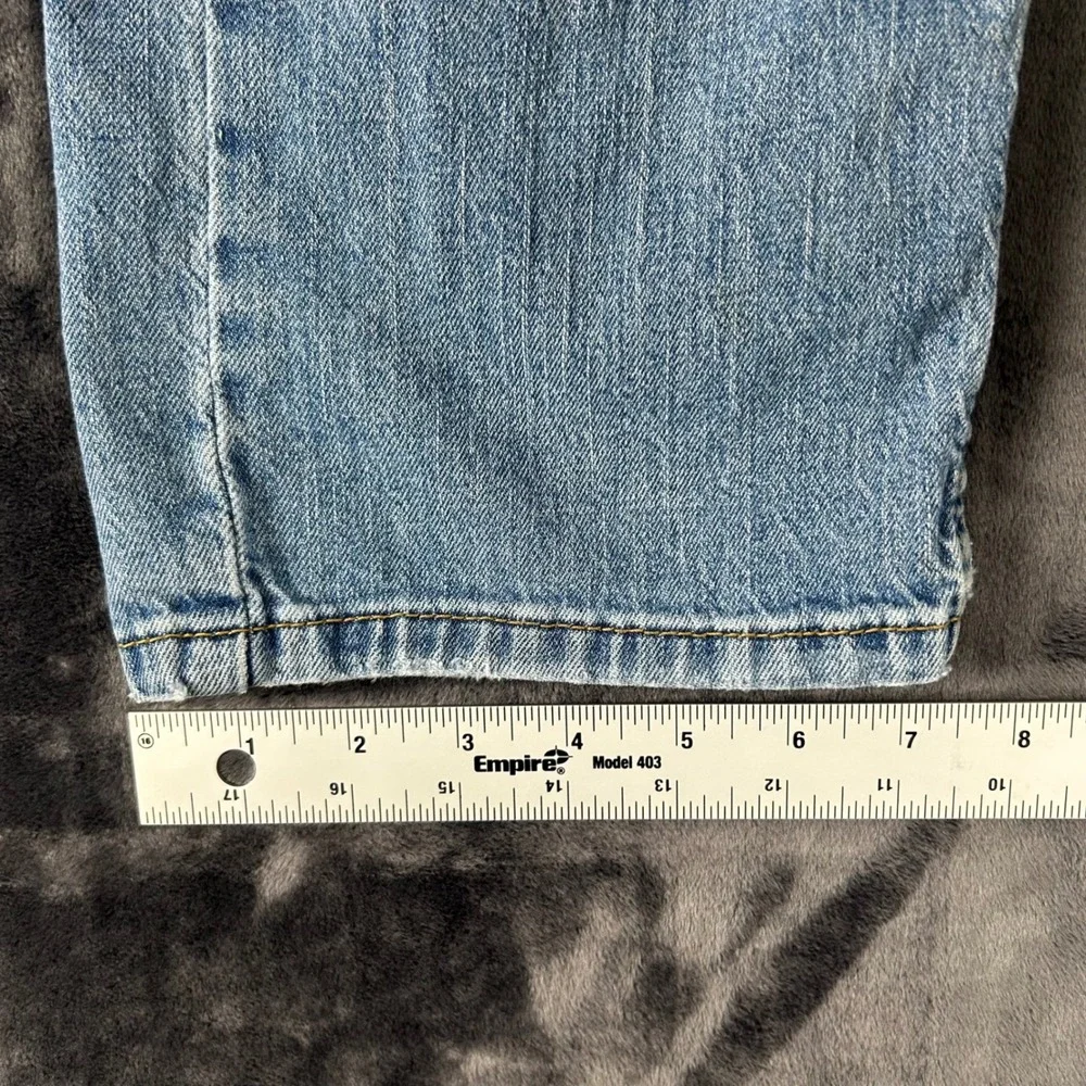 Levi's 505 Regular Fit Jeans Mens W31 L30 Blue Light Wash Straight Leg